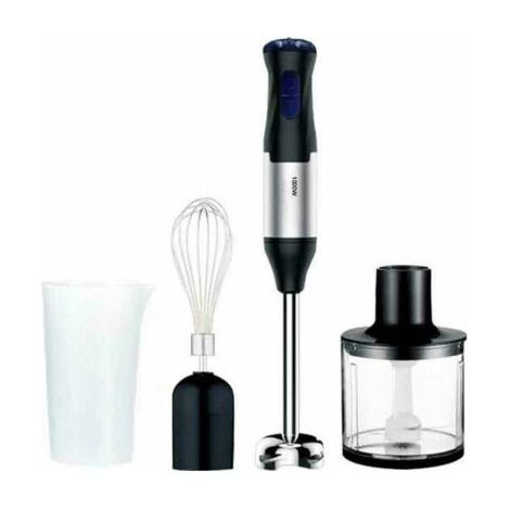 Mixeur Plongeant 4 en 1 Kitchen Master Blender à Main 5 Vitesses Réglable - 1000 Watt (1/3)