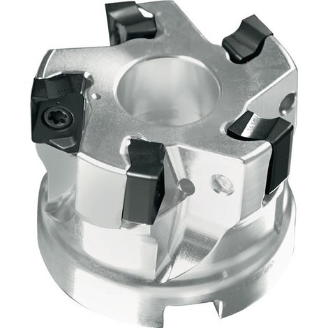 Fresa escuadradora HPC D.52mm, niquelada, Z.5 PROMAT