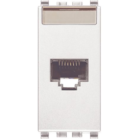 VIMAR - 20339.11.B Presa RJ45 Netsafe Cat5e UTP bianco