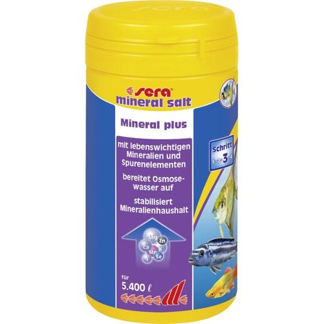 Sera Aquariumwasseraufbereiter mineral salt 250 ml Wasseraufbereiter
