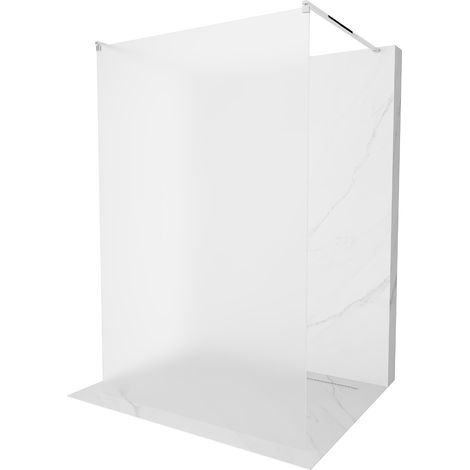 Mexen Kioto freistehende Duschwand 120 x 200 cm, Frost 8 mm, Chrom - 800-120-002-01-30 (1/5)