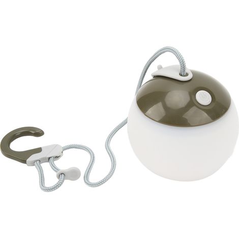 Lampe champignon de camping étanche IPX4, longueur réglable, batterie rechargeable 3600 mAh, lampe décorative pour tente de camping en extérieur (vert). (1/5)