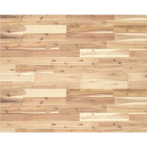 Dessus de table  Dessus de bureau  Plateau de table rectangulaire 100x80x2 cm bois massif d'acacia