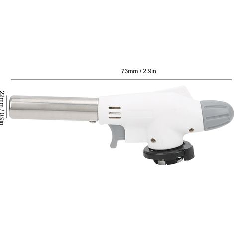 Lot de 2 cartouches pour pistolet à peinture portable avec allumeur de flamme (1/5)