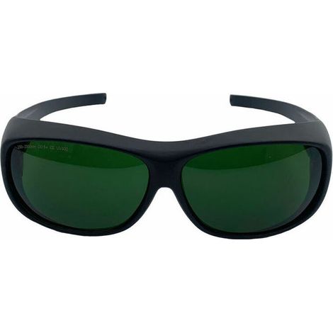 Lunettes de sécurité IPⓛ F4 190-2000nm pour appareil à lumière pulsée, accessoire de protection oculaire, teinte sombre, paire unique (1/4)