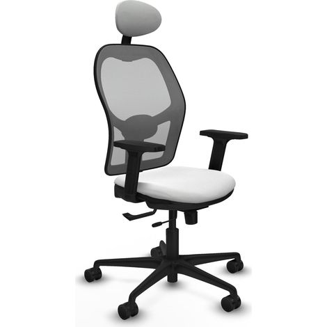 Silla de oficina piqueras y crespo Jorquera negro ajustable cómoda (1/2)
