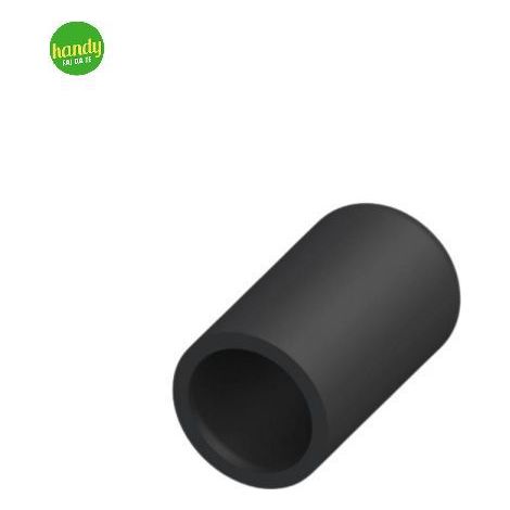 Coperchio Alfer Aluminium M6 in PVC nero 6 pezzi
