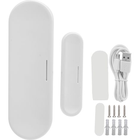 Alarme de fenêtre et porte sans fil NEO NAS‑DS07W, détecteur antivol avec alimentation USB, anti-démontage, compatible ZigBee (1/5)