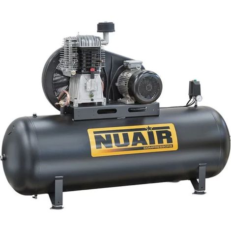 Compresseur à piston cylindres en fonte 500 litres 14 bar NUAIR (1/3)