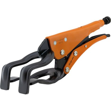 Collier de serrage en acier GRIP-ON avec mâchoires ondulées en forme de U pour tuyaux (295 mm) (1/2)