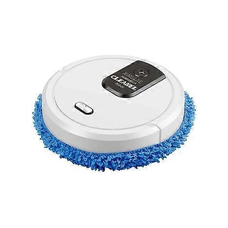Saugroboter, 3-in-1 Saugroboter für Nass- und Trockenreinigung, Luftbefeuchtung, automatische Reinigung, USB-Ladefunktion (Weiß) (1/5)