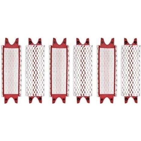 Lot de 6 serpillières de rechange en microfibre pour serpillère Vileda Ultramax (1/4)