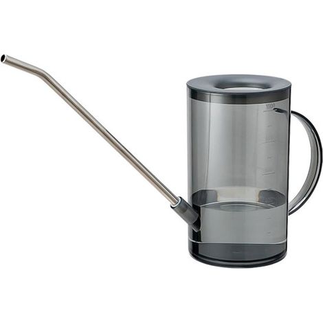 Regadera para plantas de interior - boquilla larga - 1 litro - gris (1/5)