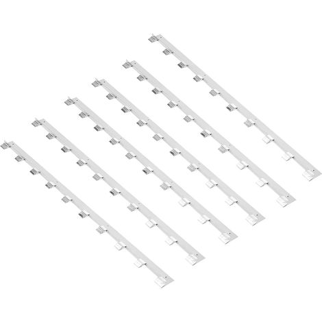 6 robuste Metall-Abstandshalter für Bienenstockrahmen, professionelles Imkerwerkzeug (1/5)