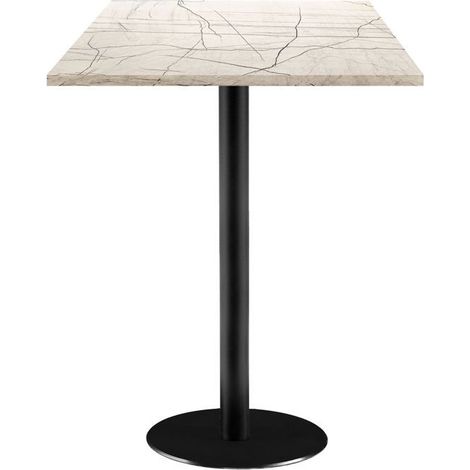 Mange-debout 60 x 60 cm - modèle Rome marbre maia