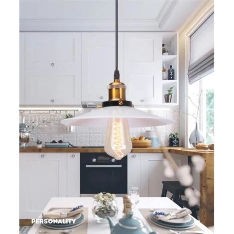Lustre Moderne,Lampe Suspension Industrielle Vintage Style Edison pour Salon Chambre (1/4)