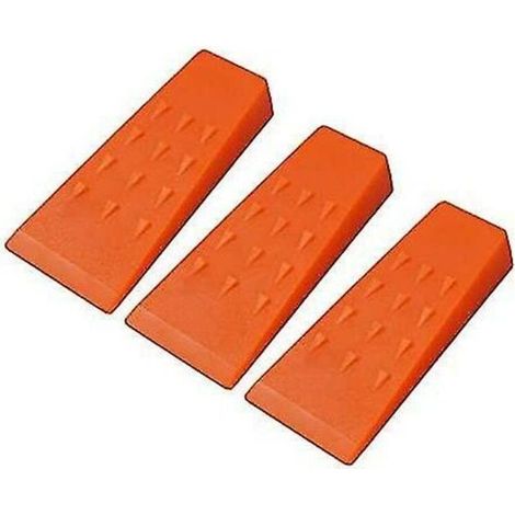 Cales en plastique ABS de 140 mm, cales d'exploitation forestière (3 pièces), parfaites pour les projets de bricolage et de rénovation domiciliaire. (1/5)
