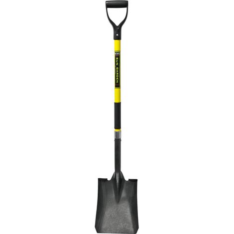 Schaufel S6624, mit Gummigriff, D-Stiel