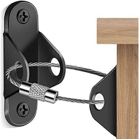 Ancrage pour meubles (10 pièces) Ancrage anti-basculement pour meubles, C (1/5)