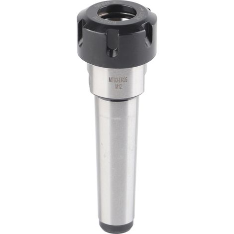 Mandrin de Précision ER20/ER25 avec Queue MTB3 pour Tours CNC, M12 (1/5)
