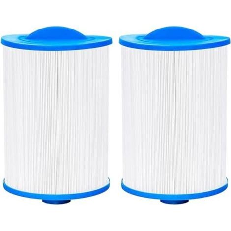 2 Filtres Spa de Remplacement pour FI-lbur FC-0359 /Un-icel 6CH-940 /Pl-eatco PWW50P3 PWW50-P3 /WA-terway Plastics 817-0050 25252 378902 03FIL1400 Filtres (1/4)