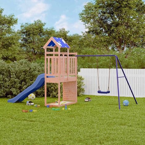 Balançoire enfant : Ensemble de balançoire d'extérieur avec balançoire et échelle jeu extérieur enfant, aire de jeu jardin, balançoire enfant , pour jardin, usage domestique , enfant 3-8 ans (1/5)