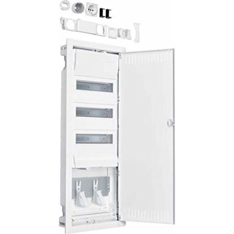 Hager Tableau de distribution électrique blanc 36 modules