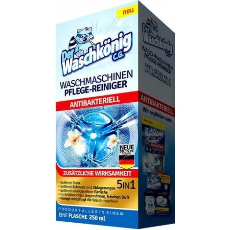 Der Waschkonig líquido limpiador para lavadora limpiador antibacteriano 250 ml