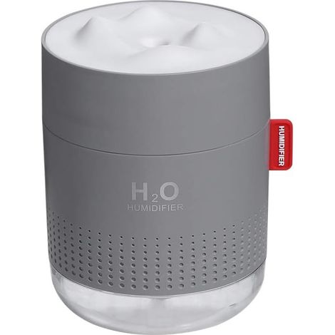 Humidificateur USB Snow Mountain H2O - Gris Brume fraîche - Bureau, maison, cuisine, table à manger - Mignon (1/3)