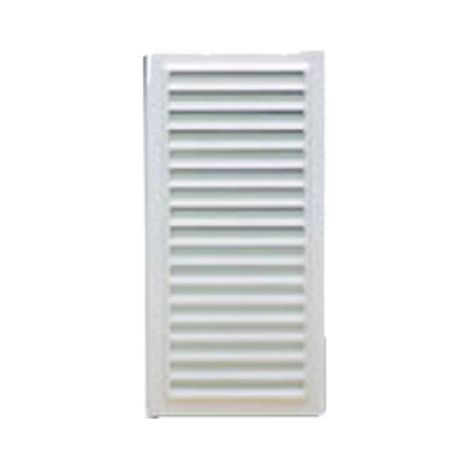 Griglia di ventilazione in PVC 9,8x22,5 cm con telaio A-200 Jar