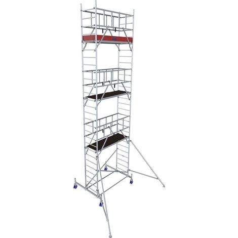 Krause Fahrgerüst MONTO ProTec Aluminium 8,30 m Fahrgerüst (1/2)