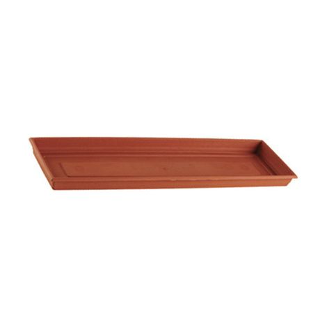 Piatto di plastica 55cm rettangolare. Vaso per Gardenia 58cm 509 059 (1/2)