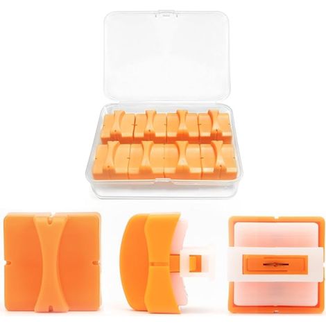 Lame Massicot Lames De Rechange Pour Massicots Coupe-Papier Avec Fusible Sécurité A4 Orange (1/5)