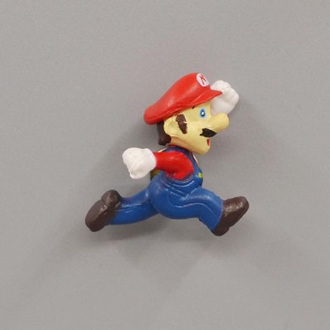 Lot de 10 autocollants magnétiques 3D Mario pour frigo, décoration adhésive Super Mario, aimants de réfrigérateur en relief (1/5)