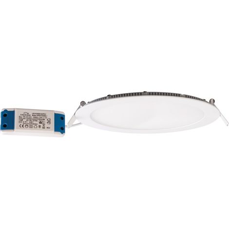 Aric – Spot encastrable rond 20W blanc – Température de couleur 3000K – Angle de diffusion 110° – Aluminium IP20 – 50105