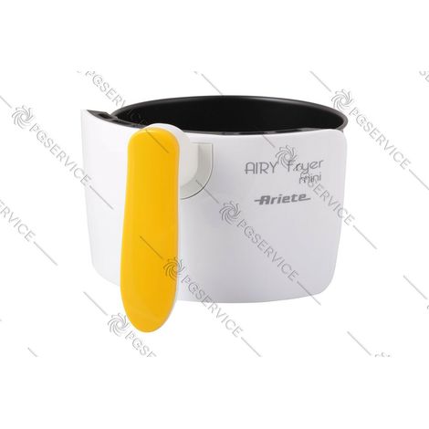 Ariete ciotola contenitore maniglia gialla friggitrice Airy Fryer Mini 4615 (1/2)