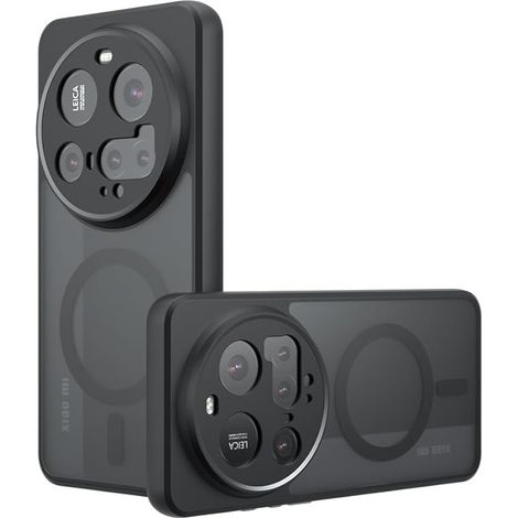 Funda para Xiaomi 15 Ultra, compatible con MagSafe, funda mate Erbord, color negro. (1/5)