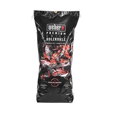 WEBER 17830 PREMIUM CHARBON DE BOIS 10 KG