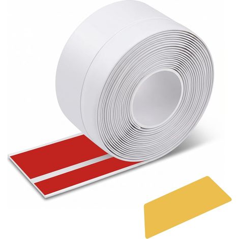 Flexible Self-Adhesive Skirting Board, 8 m x 10 cm (1/5)