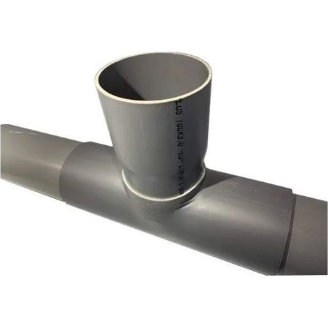 PVC-Abzweigsattel 250x125 mm, 90 Grad, 30 cm lang