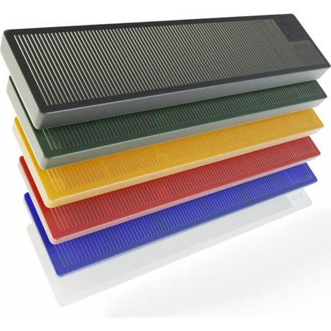 BAUHELD Verglasungsklötze Kunststoff 100 x 24 mm 300er Set (1/4)