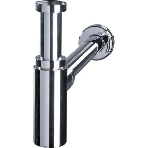 Siphon Lavabo Ø32 mm Laiton Chromé (1/4)