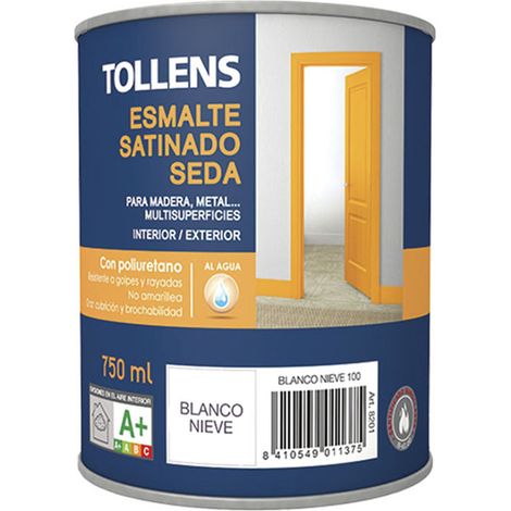 Tollens Esmalte Satinado al agua Azul luminoso 750 Ml