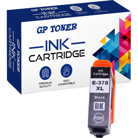 Cartouche d'encre pour Epson E378XL BK GP