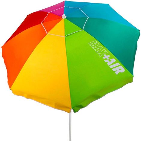 Ombrello da Spiaggia Windproof Aktive Beach Multicolore 220 cm