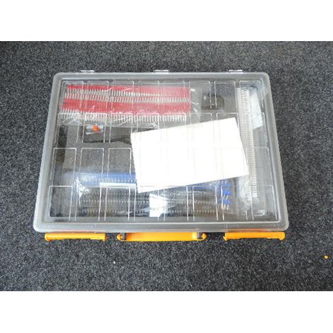 Kit de sertissage avec pince STRIPAX-Plus 0.5-2.5mm² + 2500 embouts de câblage 5 couleurs Weidmuller (1/3)