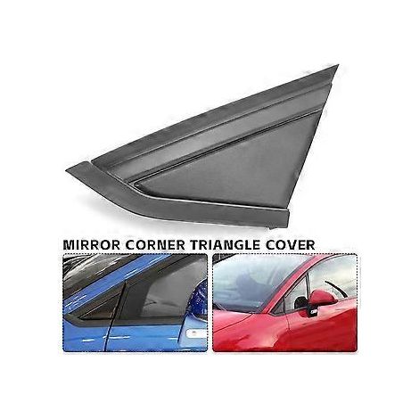 Schwarzes Dreieck-Zierpanel für die Frontscheibe, Teilenummer 9647011377 96470112777, passend für C4 ab Baujahr 2004