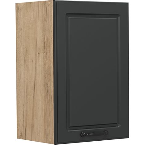 Hängeschrank R-Line, Anthrazit Landhaus, 40 cm, Vicco