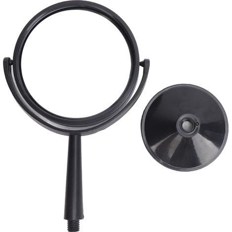 Miroir convexe de bureau de 4 pouces vers le haut et vers le bas, cabine ronde rotative à 360 degrés, sécurité pour la sécurité personnelle avec base (1/5)