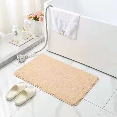 Antideslizante, absorbente, apto para el baño, bañera, ducha y aseo. 48 78 cm (1 unidad). (1/4)